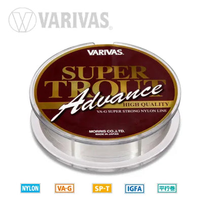 Varivas Fir Super Trout Advance Nylon 100m 0.185mm 6lb