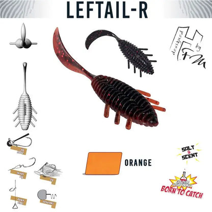 Herakles Leftail-r 1.8 4.5cm Orange