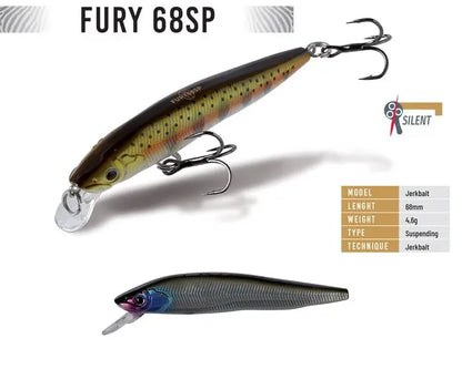 Vobler Herakles Fury 68sp 6.8cm 4.8gr Gilled