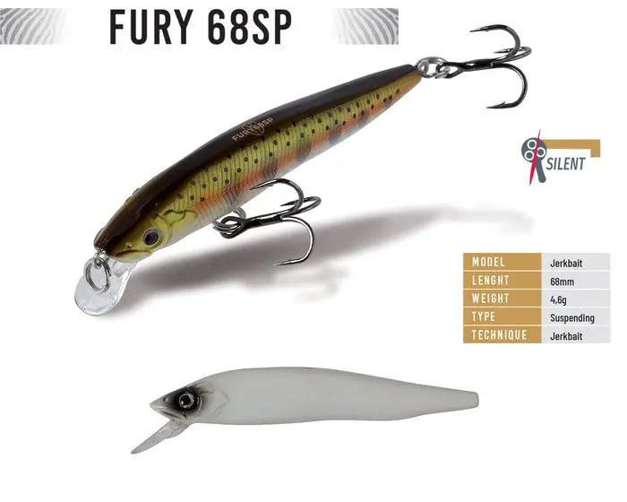 Vobler Herakles Fury 68sp 6.8cm 4.8gr Bandit