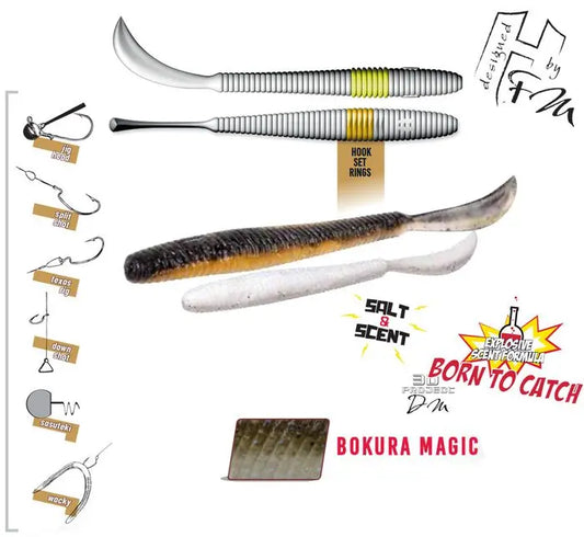 Herakles Leftail Worm 4.8 12cm Bokura Magic