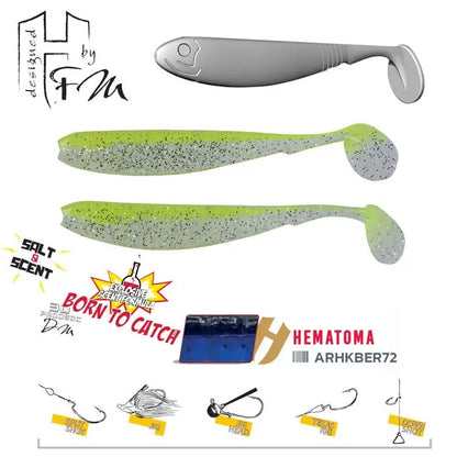 Shad Herakles Benjo R 3.6 9cm Flash Minnow