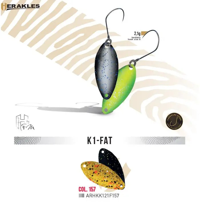 Oscilanta Herakles K1 Fat 2.1gr Culoare 157