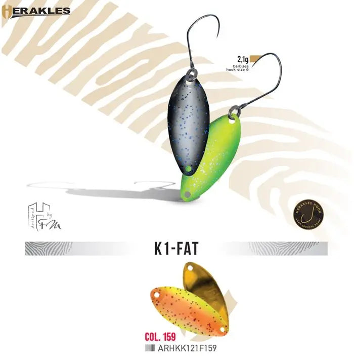 Oscilanta Herakles K1 Fat 2.1gr Culoare 159
