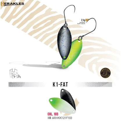 Oscilanta Herakles K1 Fat 2.1gr Culoare 103