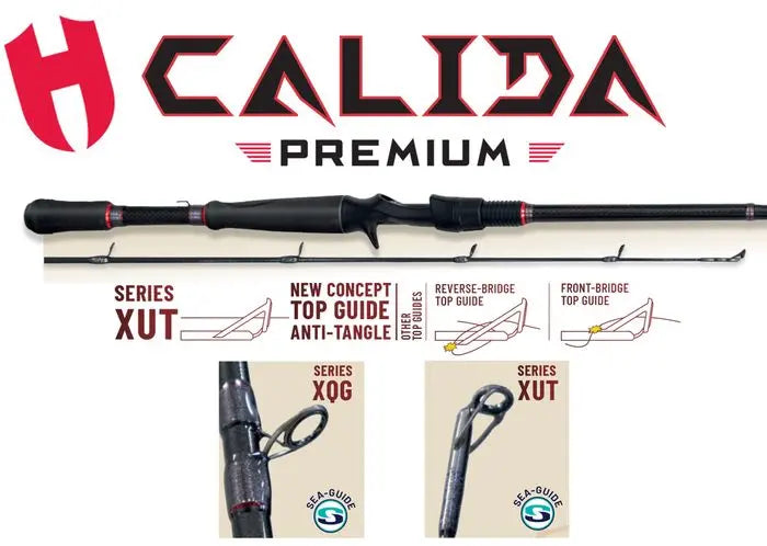 Herakles Calida Premium Hcpc702xh Cast 7 2 218cm 3/8-1 3/4 10-50gr Extra Heavy