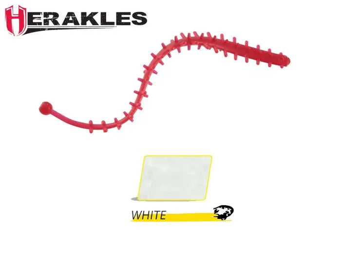 Herakles Tremors Worm 6.8cm White