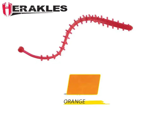 Herakles Tremors Worm 6.8cm Orange