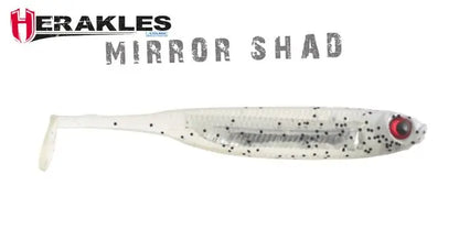 Herakles Mirror Shad 3.8 10cm Ghost