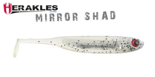 Herakles Mirror Shad 3.8 10cm Ghost