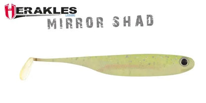Herakles Mirror Shad 3.2 8.1cm Ghost Chartreuse