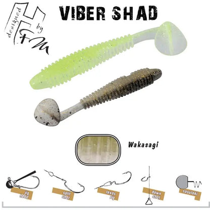 Herakles Viber Shad 3 7.6cm Wakasagi
