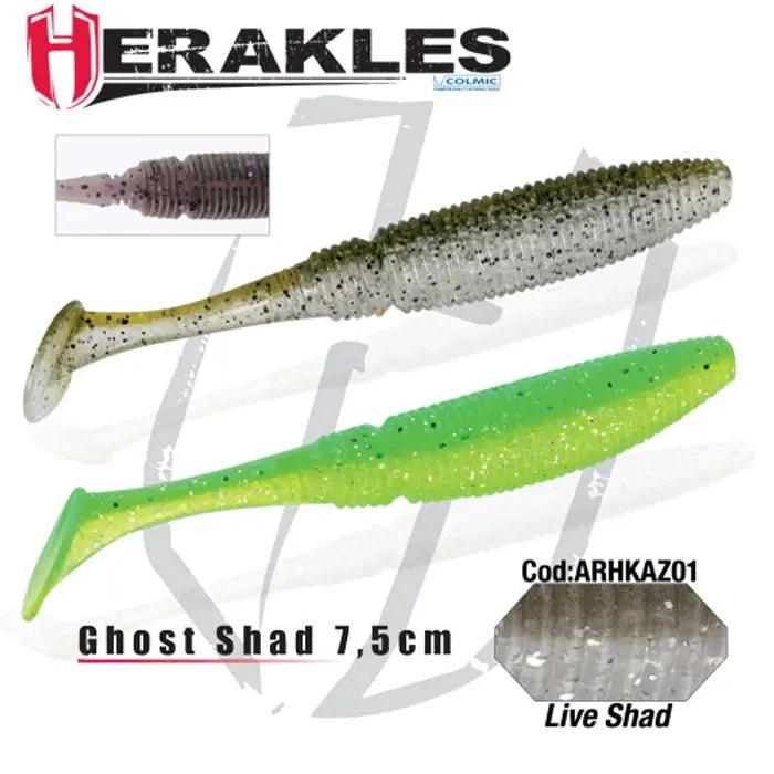 Herakles Ghost Shad 7.5cm Live Shad