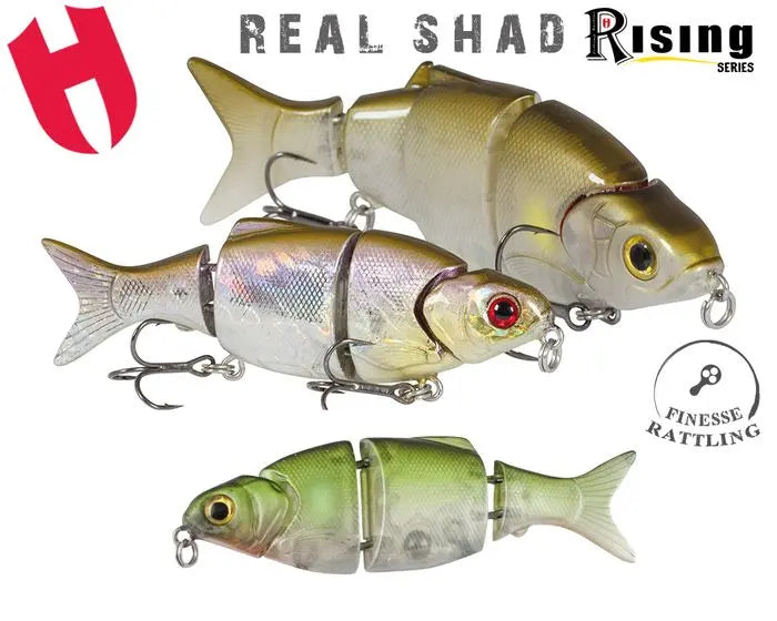 Swimbait Herakles Real Shad S 10.5cm 25gr Green Ayu