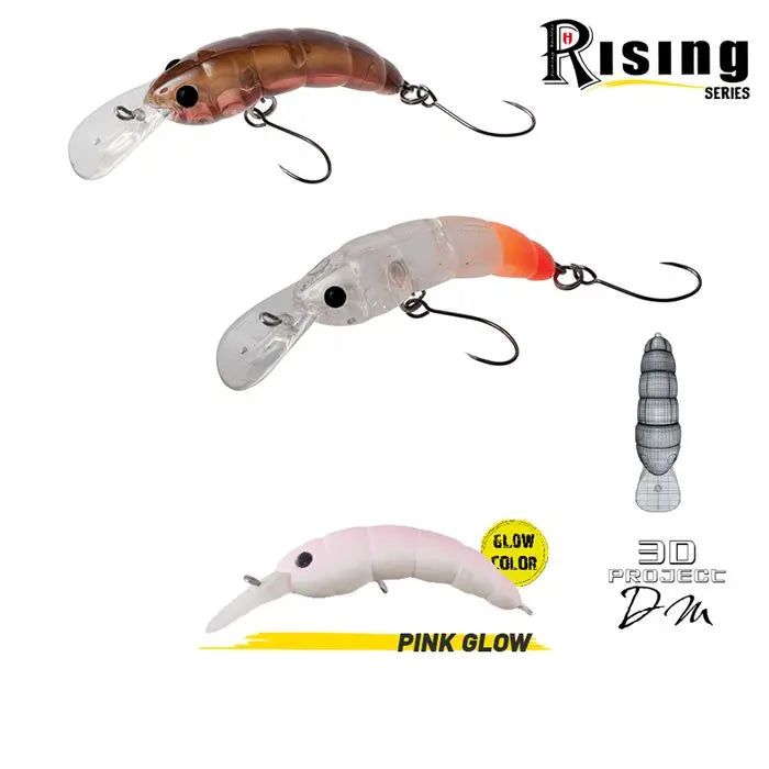 Vobler Herakles Moth Sk Sinking 3.7cm 2.4gr Pink Glow