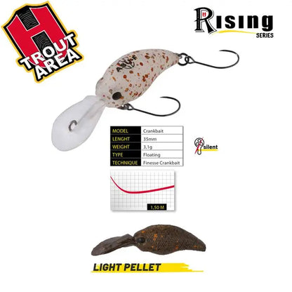 Vobler Herakles Asu 35f 3.5cm 3.1gr Light Pellet