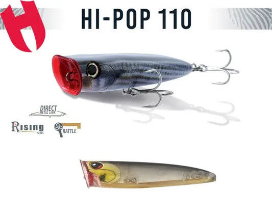Popper Herakles Hi-pop 110 11cm 26gr Skull