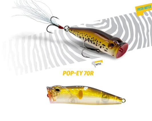 Popper Herakles Pop-ey 70 R 7cm 19.5gr Alburno Flash