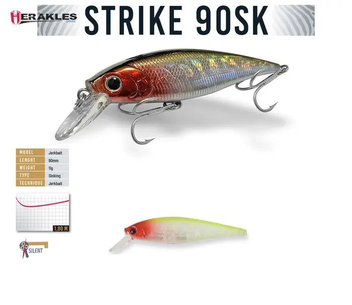Vobler Herakles Strike 90sk 9cm 11gr Clown