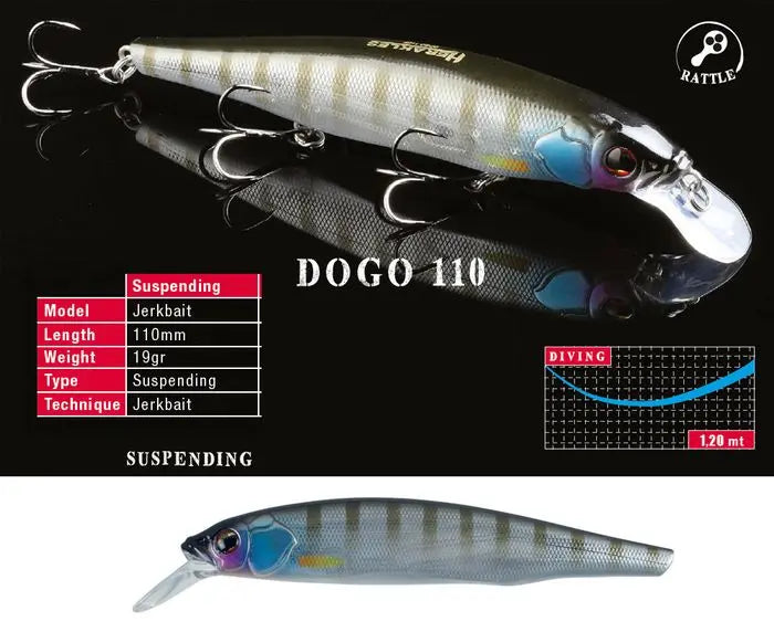 Vobler Herakles Dogo 110sp 11cm 19gr Perch