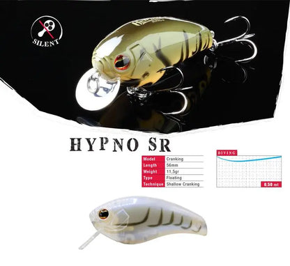 Vobler Herakles Hypno-sr F 5.6cm 11.5gr White Craw