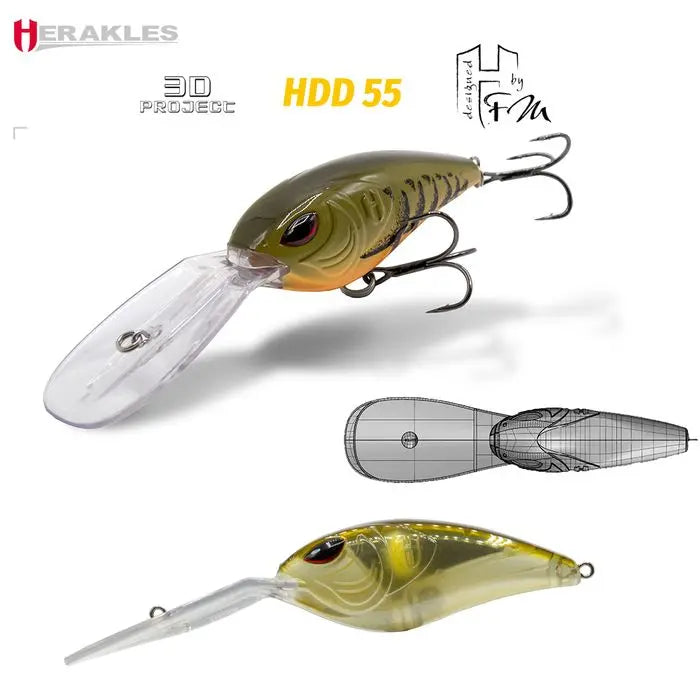 Vobler Herakles Hdd 55f 7.0cm 27gr Ayu Laminated