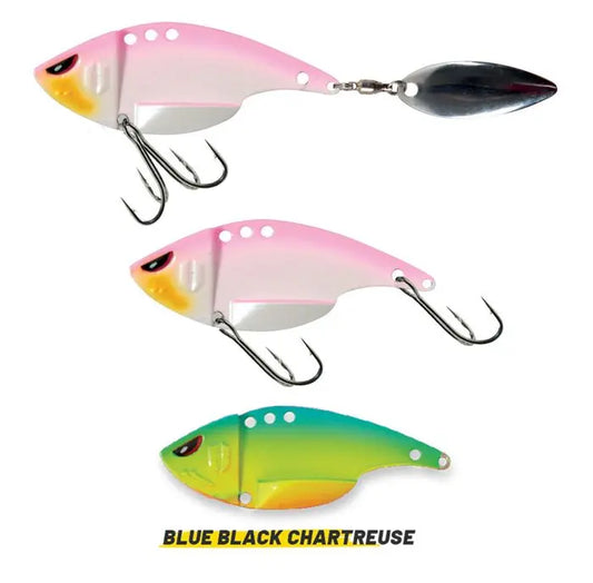 Cicada Herakles Metal Fire 5.2cm 12gr Blue Back Chartreuse