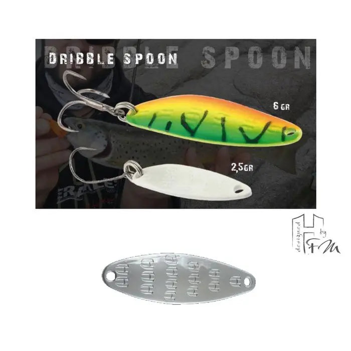 Oscilanta Herakles Dribble Spoon 6gr Silver