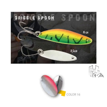 Oscilanta Herakles Dribble Spoon 2.5gr Silver/red
