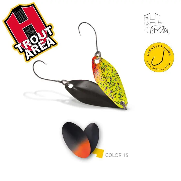 Oscilanta Herakles Losko 2.5gr Culoare 15 Black Orange