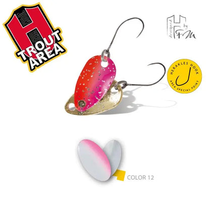 Oscilanta Herakles Trout Area Nail 2.0gr Culoare 12 White Pink