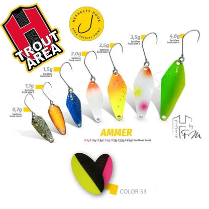 Oscilanta Herakles Ammer 4.6gr Culoare 53 Blackok