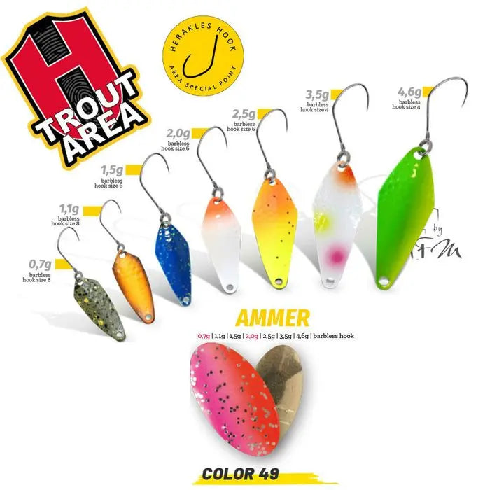 Oscilanta Herakles Ammer 3.5gr Culoare 49 Salamon