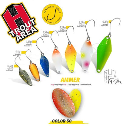 Oscilanta Herakles Ammer 2.5gr Culoare 50 Orange J