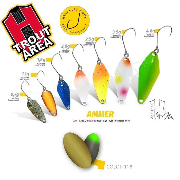 Oscilanta Herakles Ammer 0.7gr Culoare 118