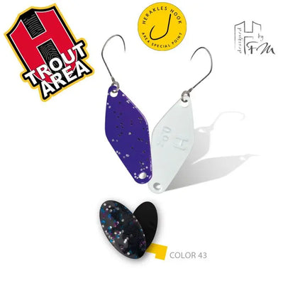 Oscilanta Herakles Leaf 0.9gr Culoare 43 Holo Black