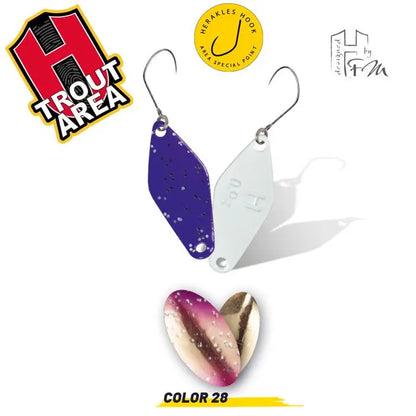Oscilanta Herakles Leaf 0.9gr Culoare 28 Golden Trout