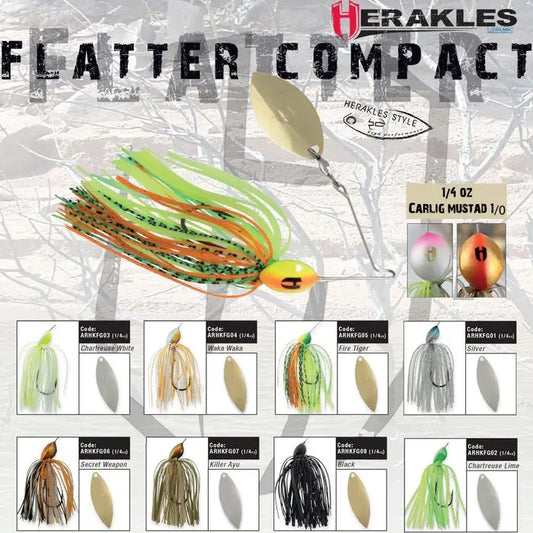Spinnerbait Herakles Flatter Compact 1/4oz 7gr Secret Weapon