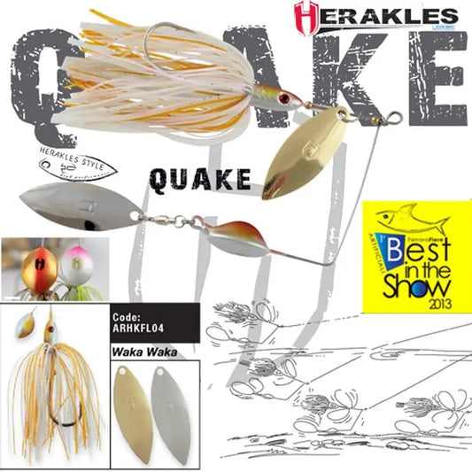 Spinnerbait Herakles Quake 5/8oz 17.5gr Waka Waka