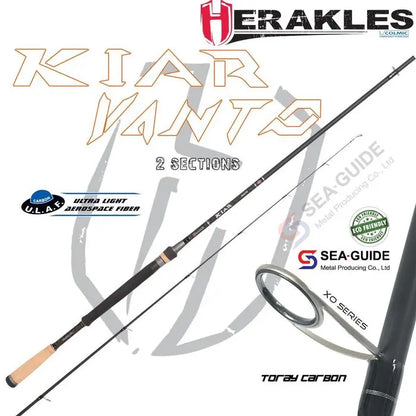 Herakles Kiar Vanto 630ml 6 3 187cm 3-10gr 2 Sec. Medium Light