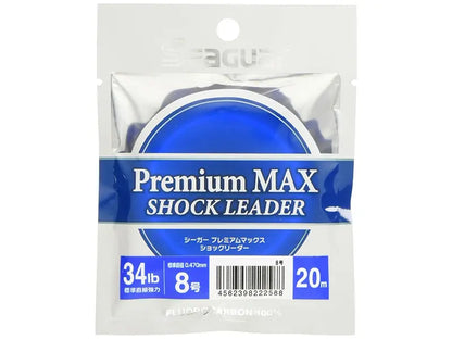 Seaguar Premium MAX Shock Leader 20m #8.0 - 0.470mm - 15.4kg