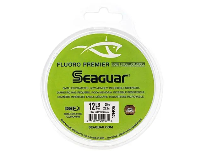 Seaguar Premier Fluorocarbon 22.9m 0.285mm - 15lb (6.8kg)