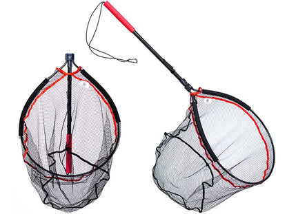 Minciog RTB Full Carbon Landing Net Black and Red 120cm 50 x 60cm
