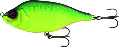 Fox Rage Hitcher Jerk &amp; Twitch 80mm lipless sinking UV Fire Tiger 21g.
