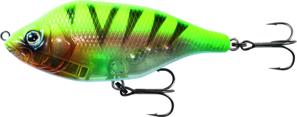Fox Rage Hitcher Jerk &amp; Twitch 80mm lipless sinking UV Sun Tiger 21g.