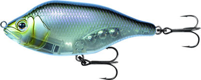 Fox Rage Hitcher Jerk &amp; Twitch 80mm lipless sinking UV Gold Head 38g.