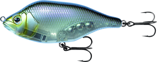 Fox Rage Hitcher Jerk &amp; Twitch 80mm lipless sinking UV Gold Head 38g.
