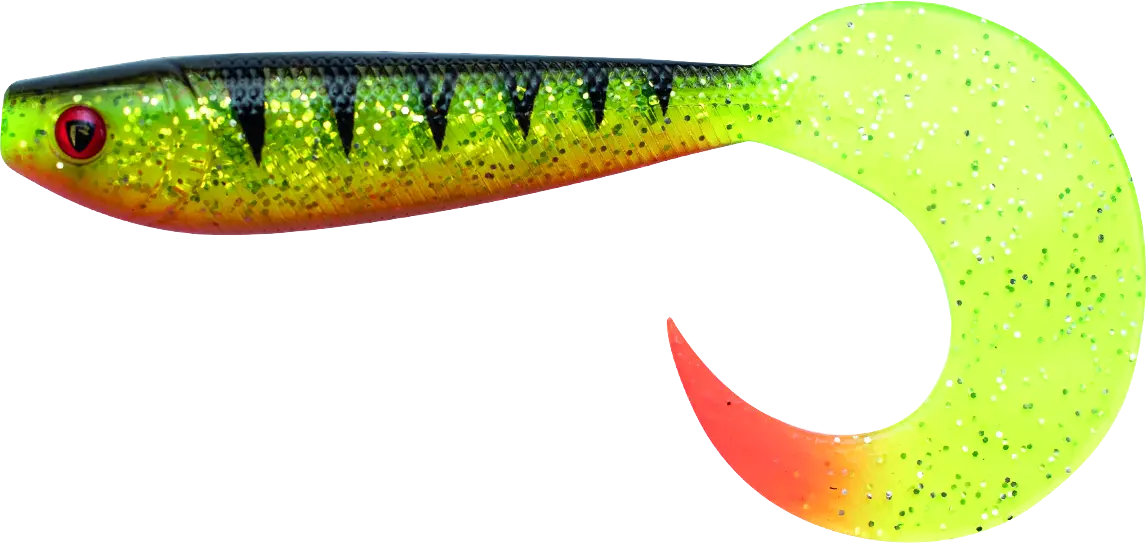 Fox Rage Pro Grub 12cm 4.75in UV Perch 25pcs 11g.