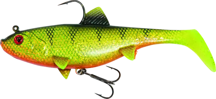 Fox Rage Replicant Wobble 18cm 7in 90g UV Natural Perch 110g.
