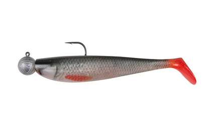 Fox Rage Bulk Loaded Zander Pro Shad 12cm Ultra Natural Roach 4/0 50g 30pcs